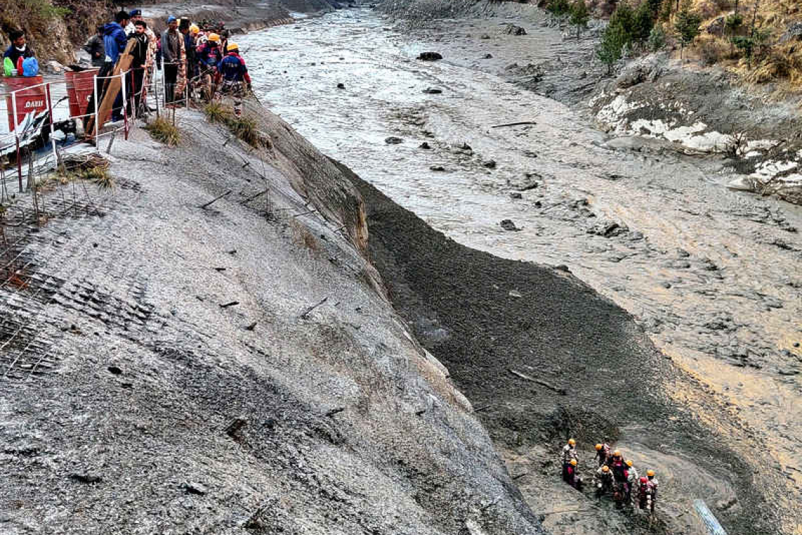 Himalayan glacier breaks in India, around 125 missing